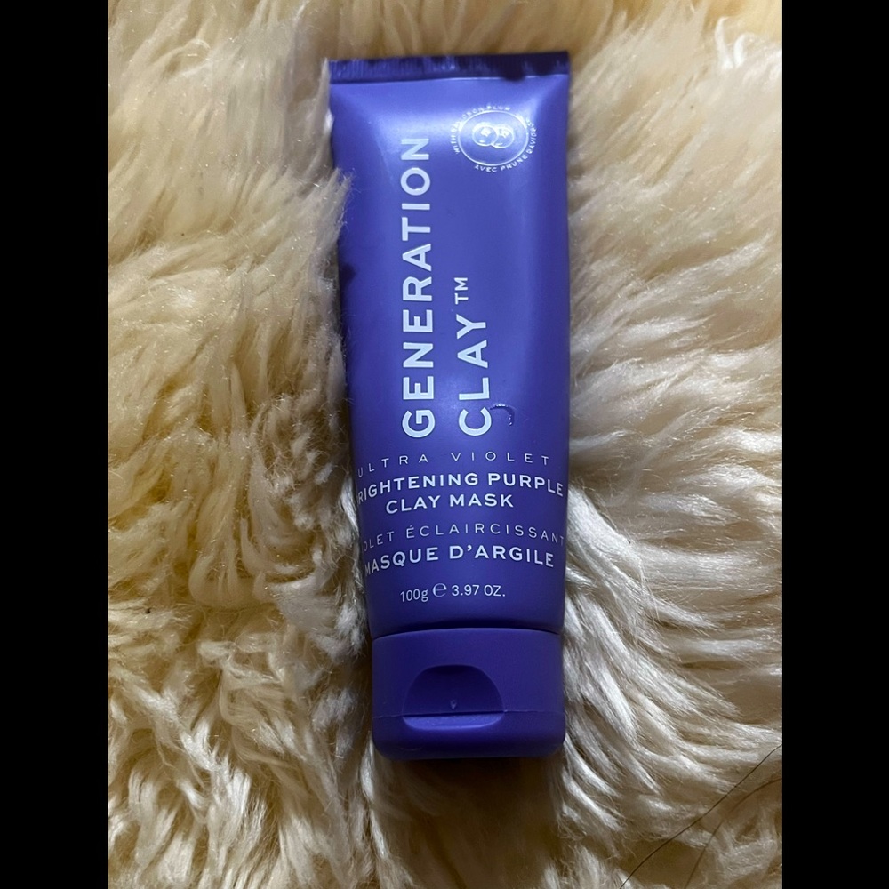 NIB Generation Clay Ultra Violet Purple Face Mask